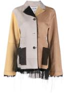 Loewe Button Up Jacket - Neutrals