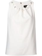 Liu Jo Rope Neckline Vest - White
