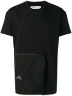 A-cold-wall* Zipped Pocket T-shirt - Black
