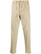 Fumito Ganryu Drawstring Waisted Chinos - Neutrals