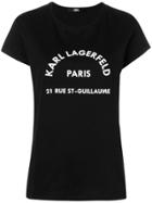 Karl Lagerfeld Logo T-shirt - Black