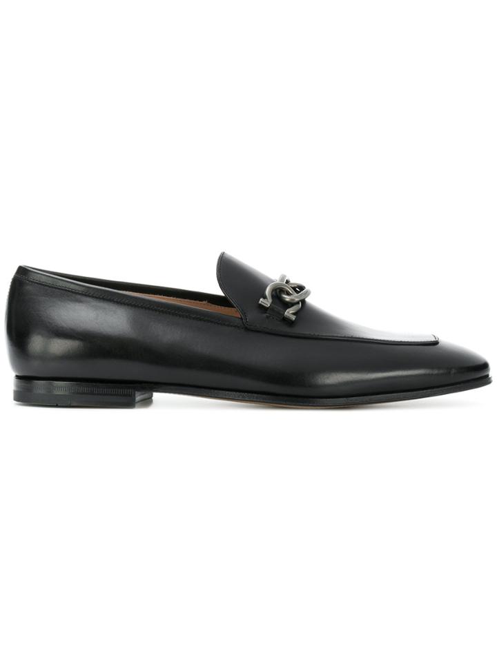 Salvatore Ferragamo Boy Classic Loafers - Black