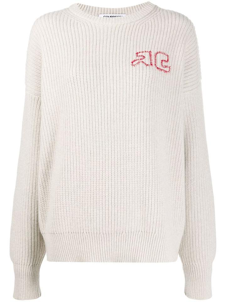 Courrèges Ribbed Jumper - Neutrals