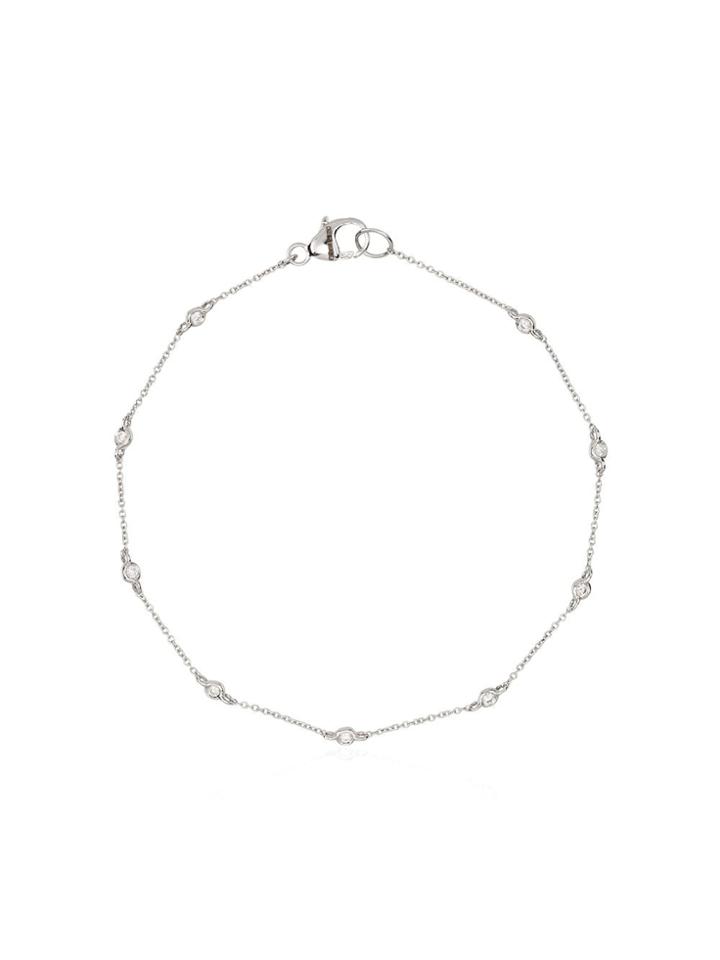 Dana Rebecca Designs Lulu Jack Bezel 14kt White Gold Diamond Bracelet