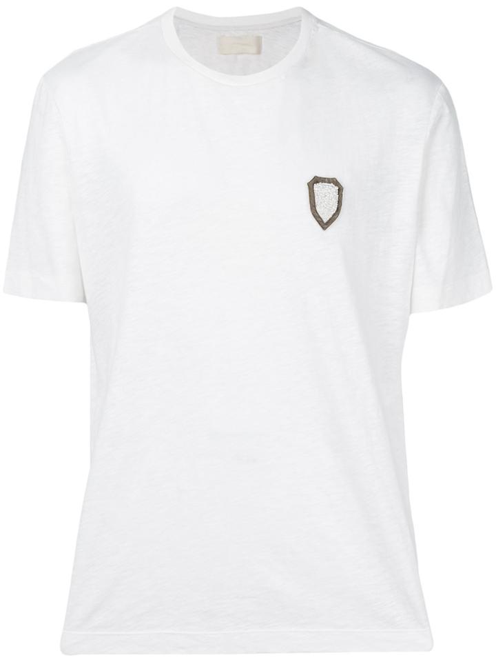 Ih Nom Uh Nit Logo Crest T-shirt - White