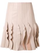 Clé Saia Babados Zig Zag - Neutrals