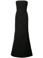 Amsale Long Mermaid Gown - Black