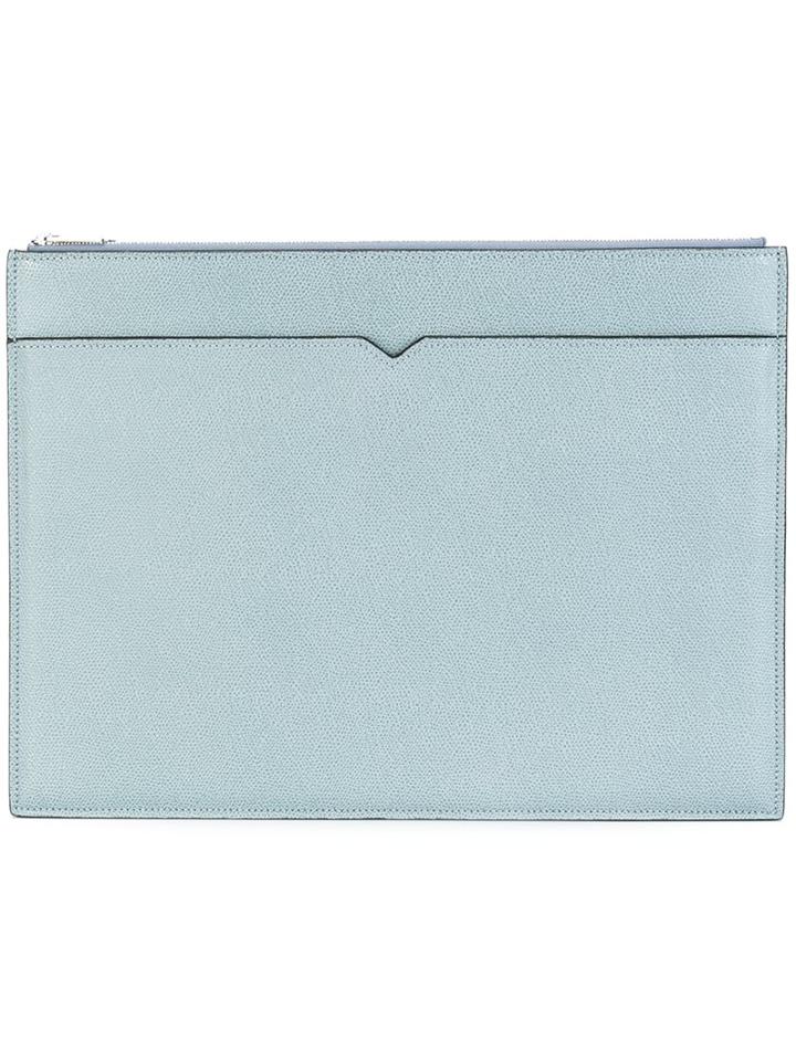 Valextra Multi Pocket Clutch