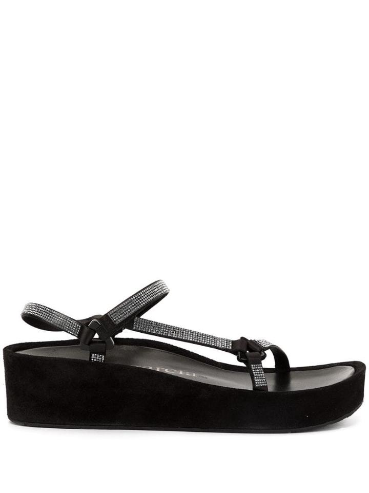 Pedro Garcia Love Sandals - Black