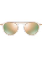 Dolce & Gabbana Eyewear Display Round-frame Sunglasses - Gold