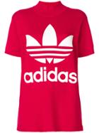 Adidas Adidas Originals Big Trefoil T-shirt - Red