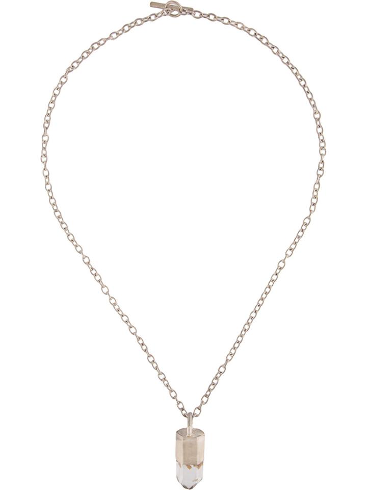 Parts Of Four Talisman Necklace - Grey