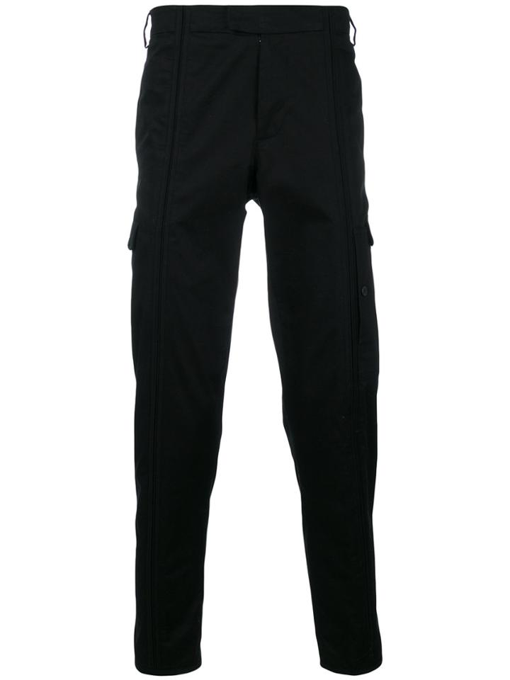 Les Hommes Cargo Trousers - Black