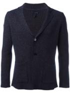 Lardini - Waffle Knit Blazer - Men - Cotton - Xxl, Blue, Cotton