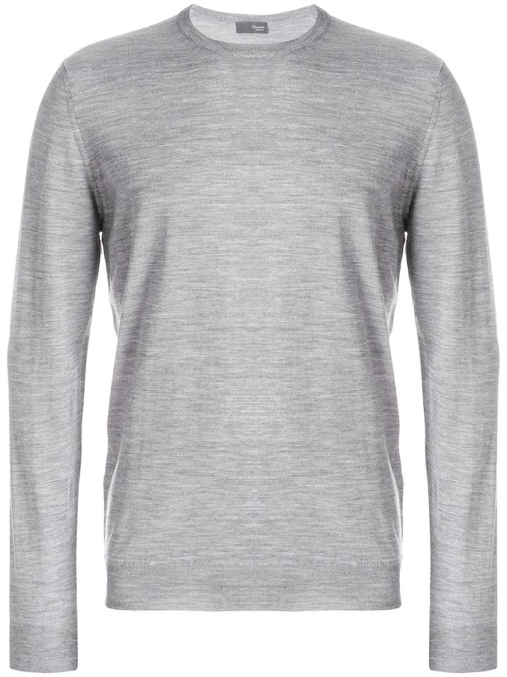 Drumohr Perfectly Fitted Sweater - Grey