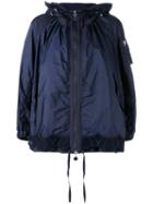 Moncler - Hooded Jacket - Women - Cotton/nylon/polyester - 1, Blue, Cotton/nylon/polyester
