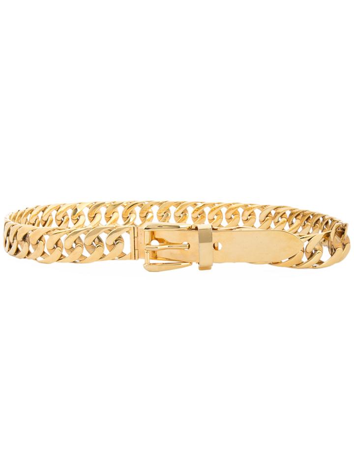 Gucci Vintage Chain Belt - Metallic
