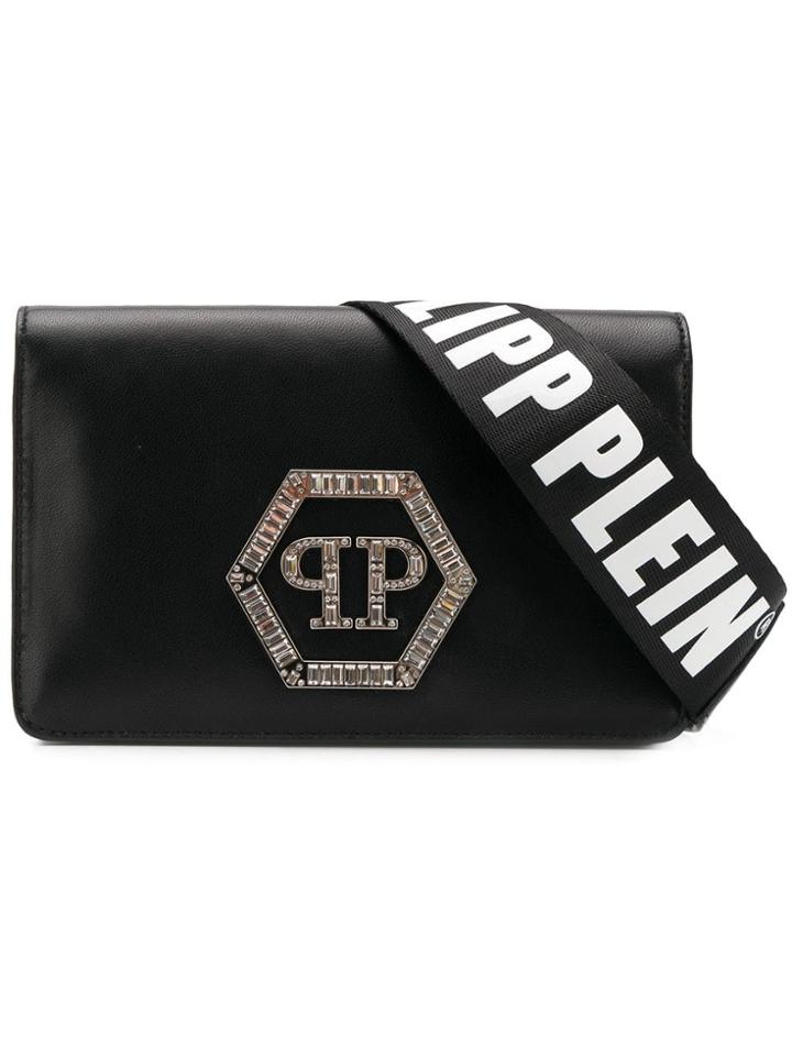 Philipp Plein Logo Small Belt Bag - Black