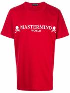 Mastermind World Logo Print T-shirt - Red