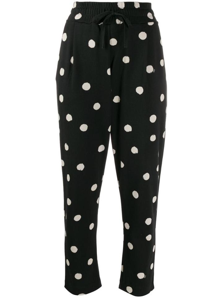 Chinti & Parker Polka Dot Trousers - Black
