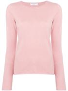 Majestic Filatures Perfectly Fitted Sweater - Pink & Purple