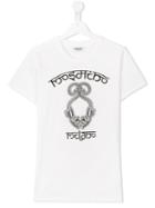 Moschino Kids Printed T-shirt, Boy's, Size: 14 Yrs, White