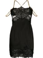 Versace Greca Hardware Dress - Black