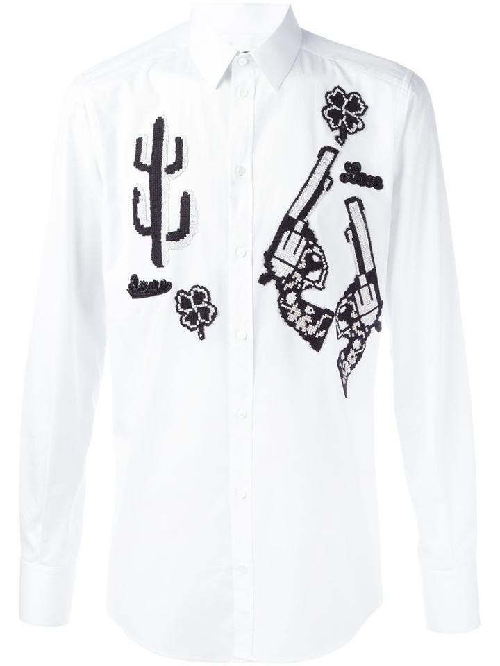 Dolce & Gabbana Western Patch Shirt