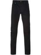 Saint Laurent - Distressed Slim Jeans - Men - Cotton/polyurethane - 31, Black, Cotton/polyurethane