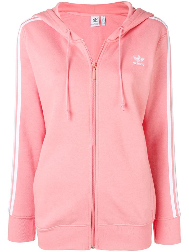 Adidas Classic 3-stripes Hoodie - Pink & Purple