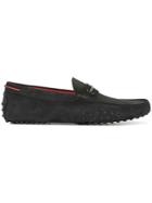 Tod's Tod's For Ferrari Double-t Loafers - Black