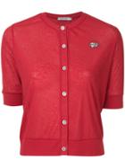 Guild Prime Logo Short-sleeve Cardigan - Red