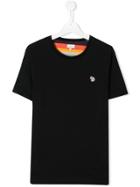 Paul Smith Junior Embroidered Logo T-shirt - Black
