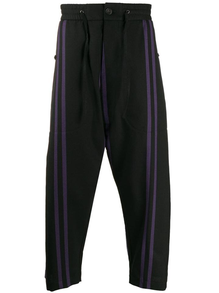 Vivienne Westwood Striped Detail Trousers - Black