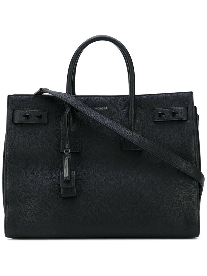 Saint Laurent - Sac De Jour Tote - Women - Leather - One Size, Black, Leather