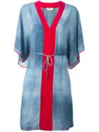 Fendi Denim Print Kaftan
