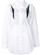 Maison Margiela Lace-detailed Shirt - White