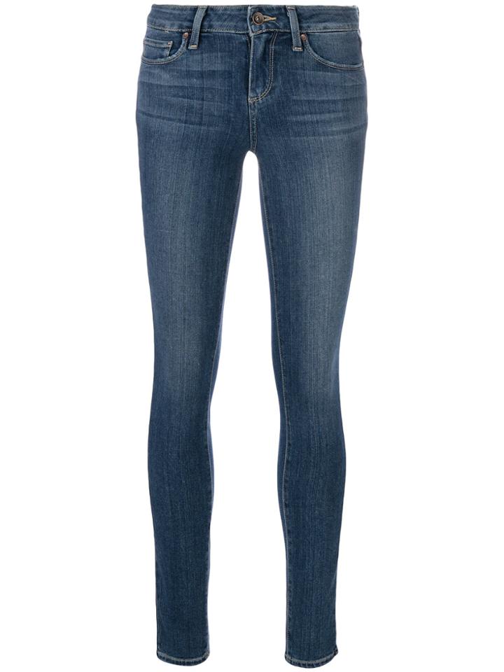 Paige Super Skinny Jeans - Blue