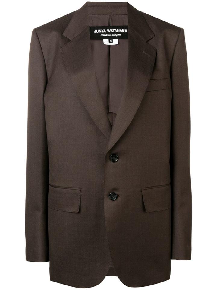 Junya Watanabe Oversized Blazer - Brown