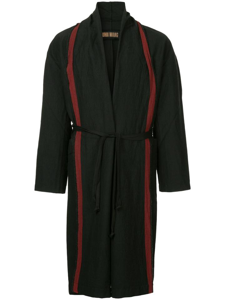 Uma Wang Cavan Coat - Black