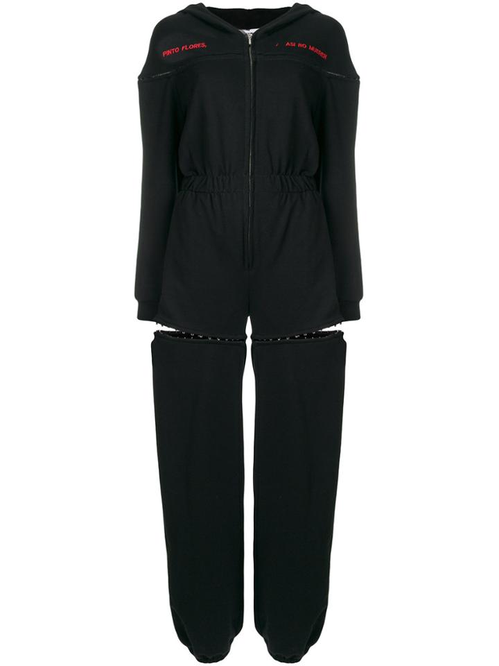 Seen Asi No Mueren Jumpsuit - Black