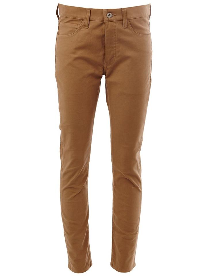 Junya Watanabe Comme Des Garçons Man Contrast Pocket Trousers, Men's, Size: Medium, Brown, Synthetic Resin/cotton/polyurethane