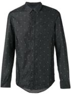 Calvin Klein Jeans Printed Shirt, Men's, Size: Large, Grey, Cotton