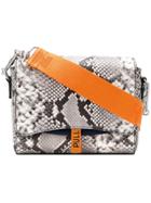 Heron Preston Printed Flap Bag - Grey