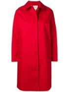 Mackintosh Classic Slim-fit Trench Coat - Red