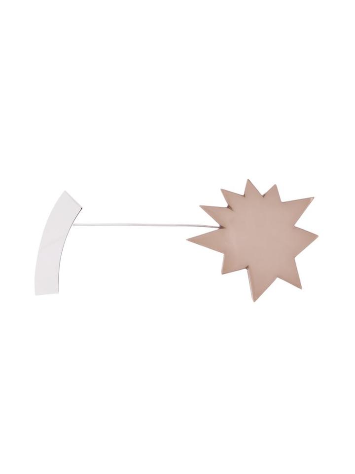 Maison Margiela Star Detail Brooch, Women's, Pink/purple