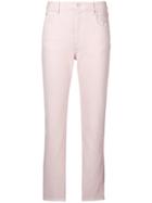 Isabel Marant Étoile Cropped Slim-fit Trousers - Pink
