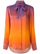 Reinaldo Lourenço Gradient Silk Shirt - Orange