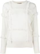 Burberry Raw Edge Sweatshirt