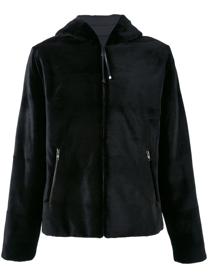 Liska - Hooded Jacket - Men - Mink Fur - 52, Black, Mink Fur